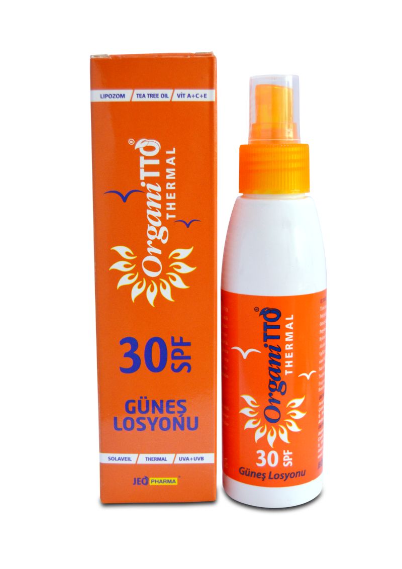ORGANITTO 30 SPF GÜNEŞ L0SYONU