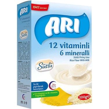 Ari Mama Sütlü Pirinç Unu 200 gr x 8 Adet