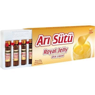 Arı Sütü Likit 10 ml x 10 Ampul Oral Liquid