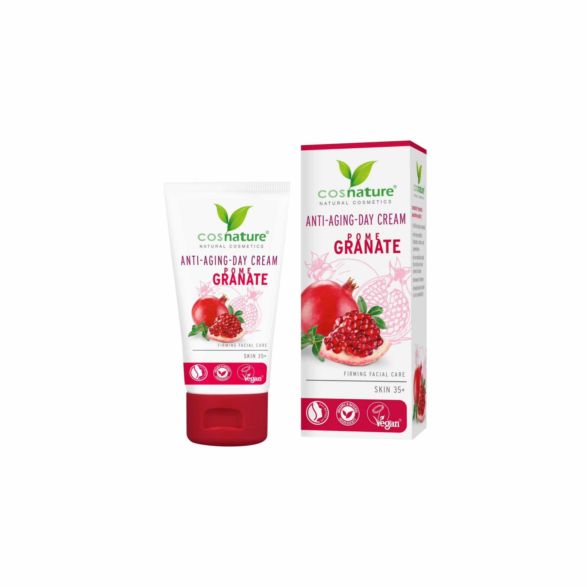 Cosnature Nar Özlü Anti Age Vegan Organik Gündüz Yüz Kremi 50 ml