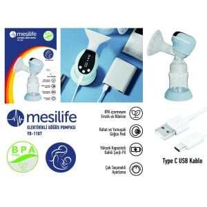 Life Care Baby Manuel Göğüs Pompası Mavi