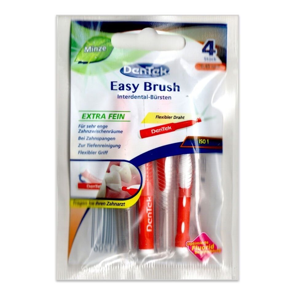 Dentek Arayüz Fırçası 0.45mm Ekstra İnce 4 Adet