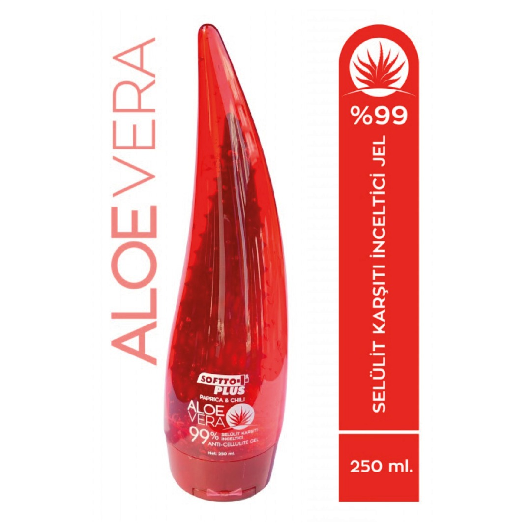 Softto Plus Paprica & Chili Selülit Karşıtı İnceltici Jel 250 ml