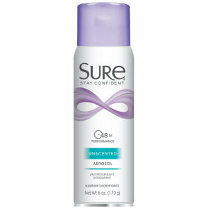 Sure Anti-Perspirant Kadın Deodorant Sprey Unscented 170 gr