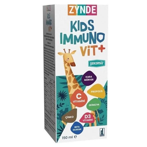 Zynde Kids Immuno Vit+ Şurup 150 ml