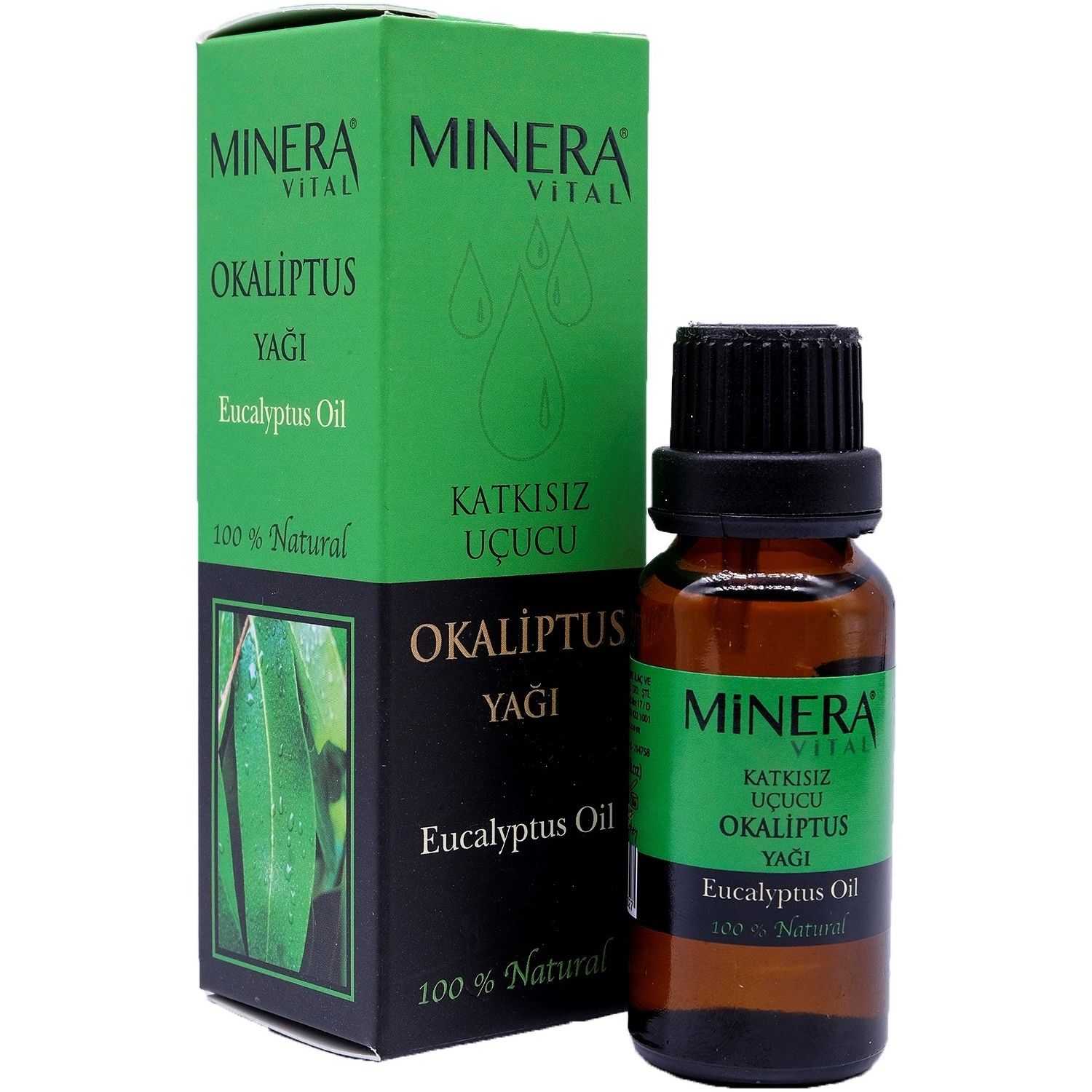 Minera Vital Saf Uçucu Okaliptus Yağı 20 ml