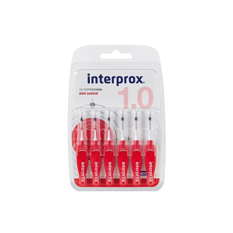 DENTAID INTERPROX MINICONIC KIRMIZI