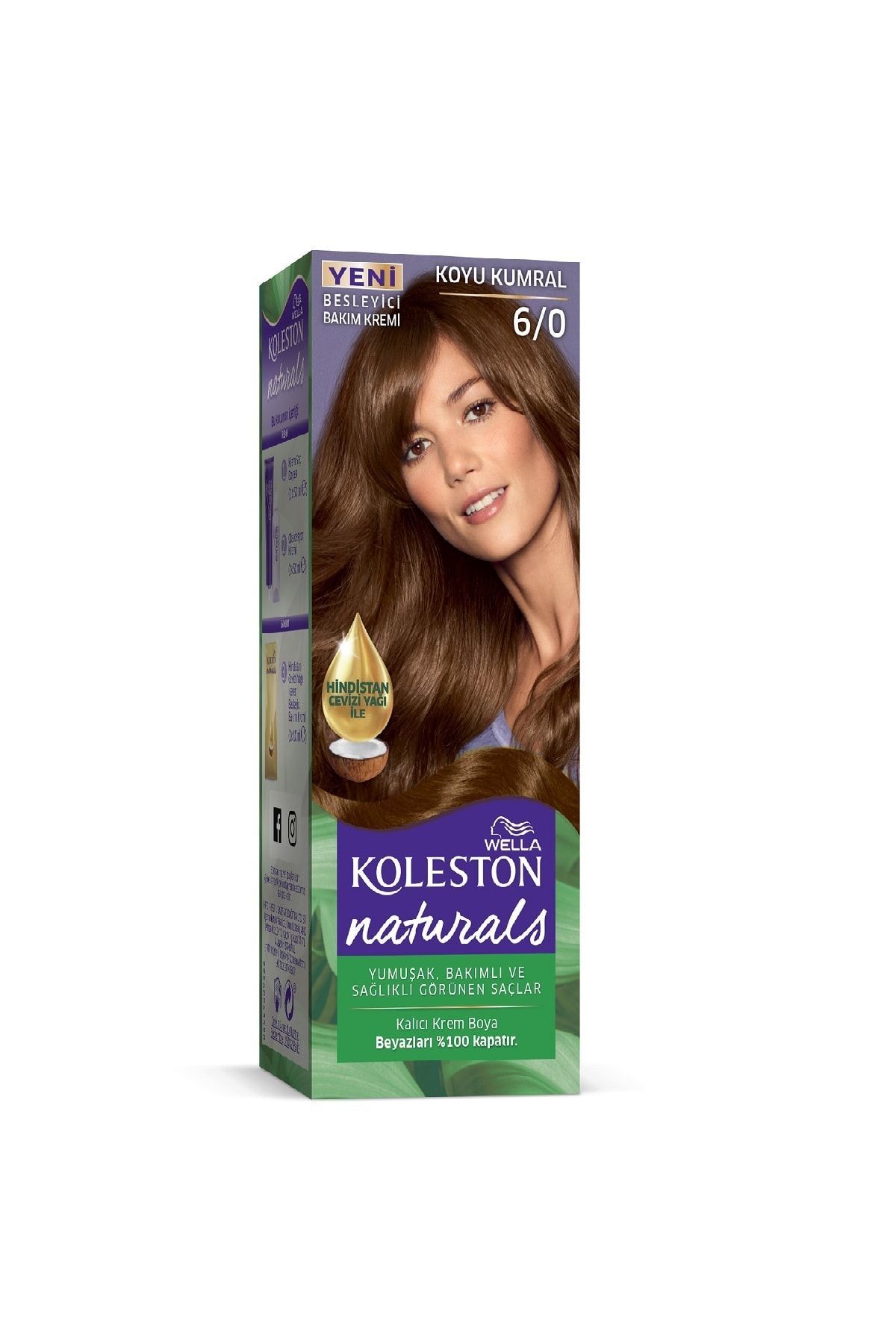 Koleston Naturals Boya 6/0 Koyu Kumral