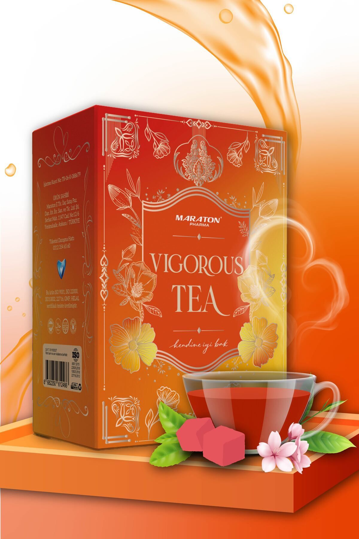 Maraton Pharma Vıgorous Tea Çayı 150 gr