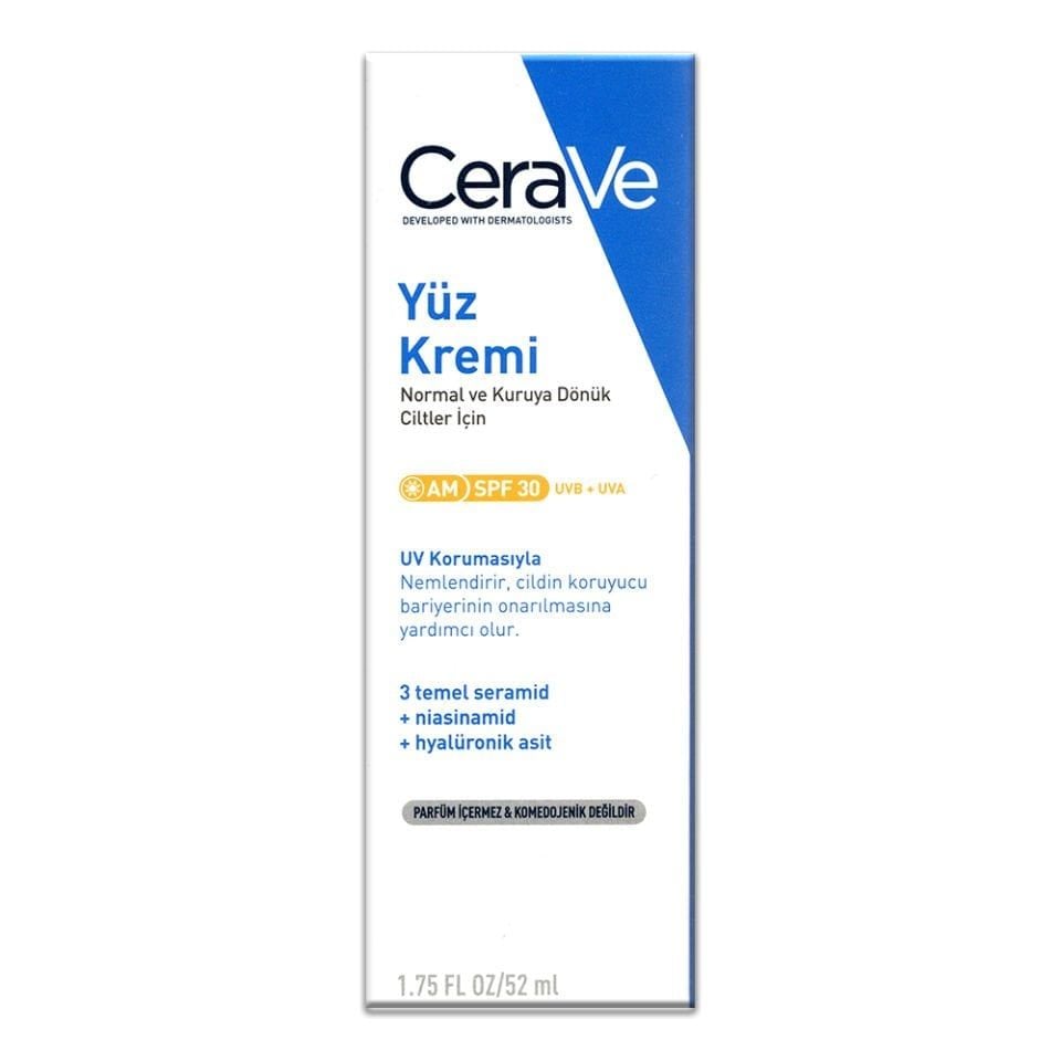 Cerave Spf 30 Yüz Kremi 52ml