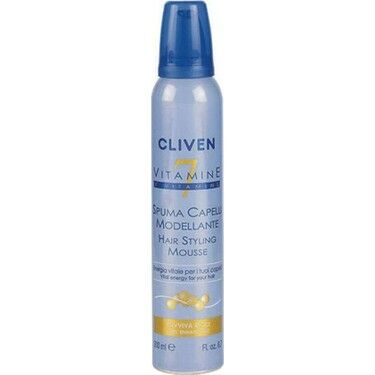 Cliven Natura 7 Vitaminli Şekillendirici Köpük Bukleli Saçlar 200 ml