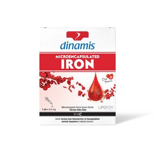 Dınamıs Iron Demır Damla 30 Ml