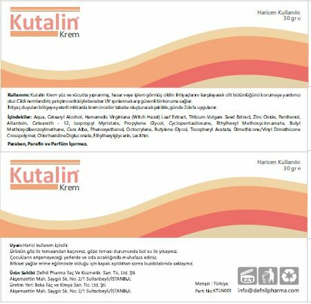 Kutalın Krem 30 Gr