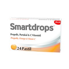 SMART DROPS C VIT PORTK 24 PAS