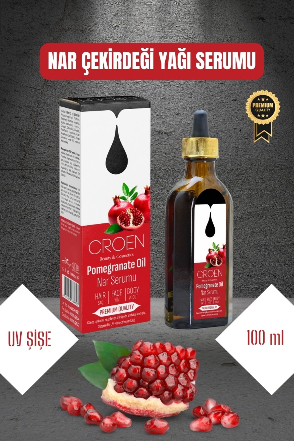 Mrc Pharma Nar Çekirdeği Serum 100 ml