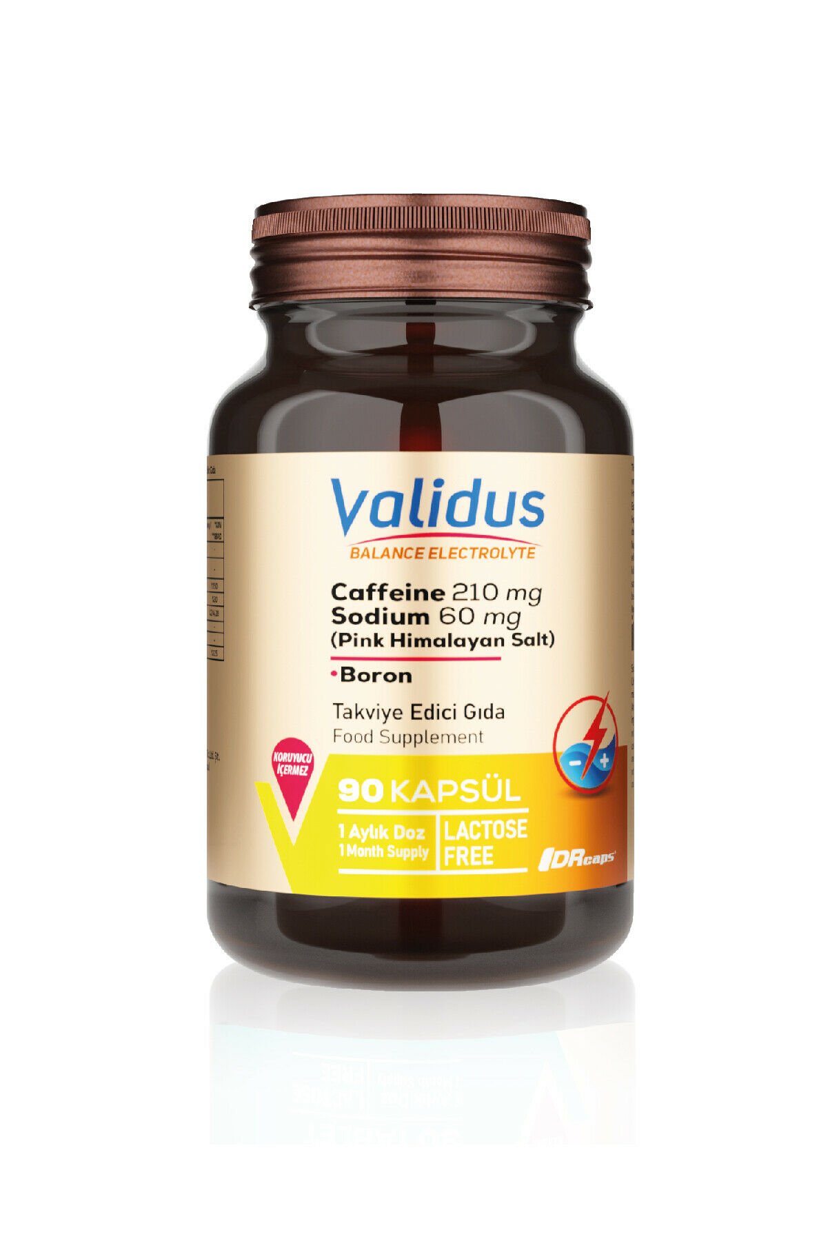 Validus Balance Electrolyte Caffeine 210 mg 90 Kapsül