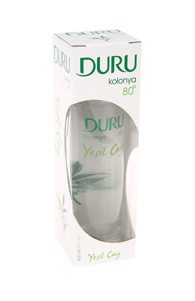Duru Yeşil Çay Kolonyası 400 ml Pet Şişe