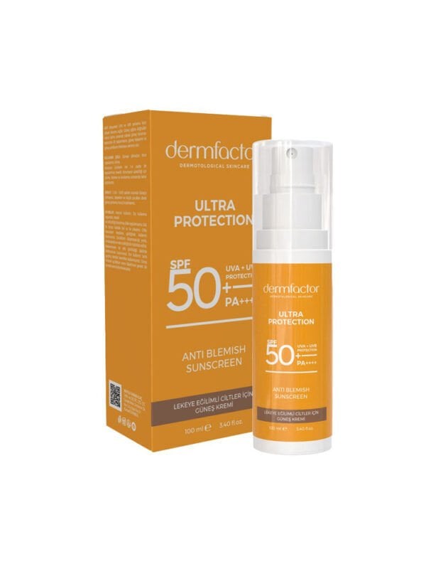 Dermfactor Ultra Protection Akneye Eğilimli Cilt Tipleri İçin Güneş Kremi SPF50 120 ml