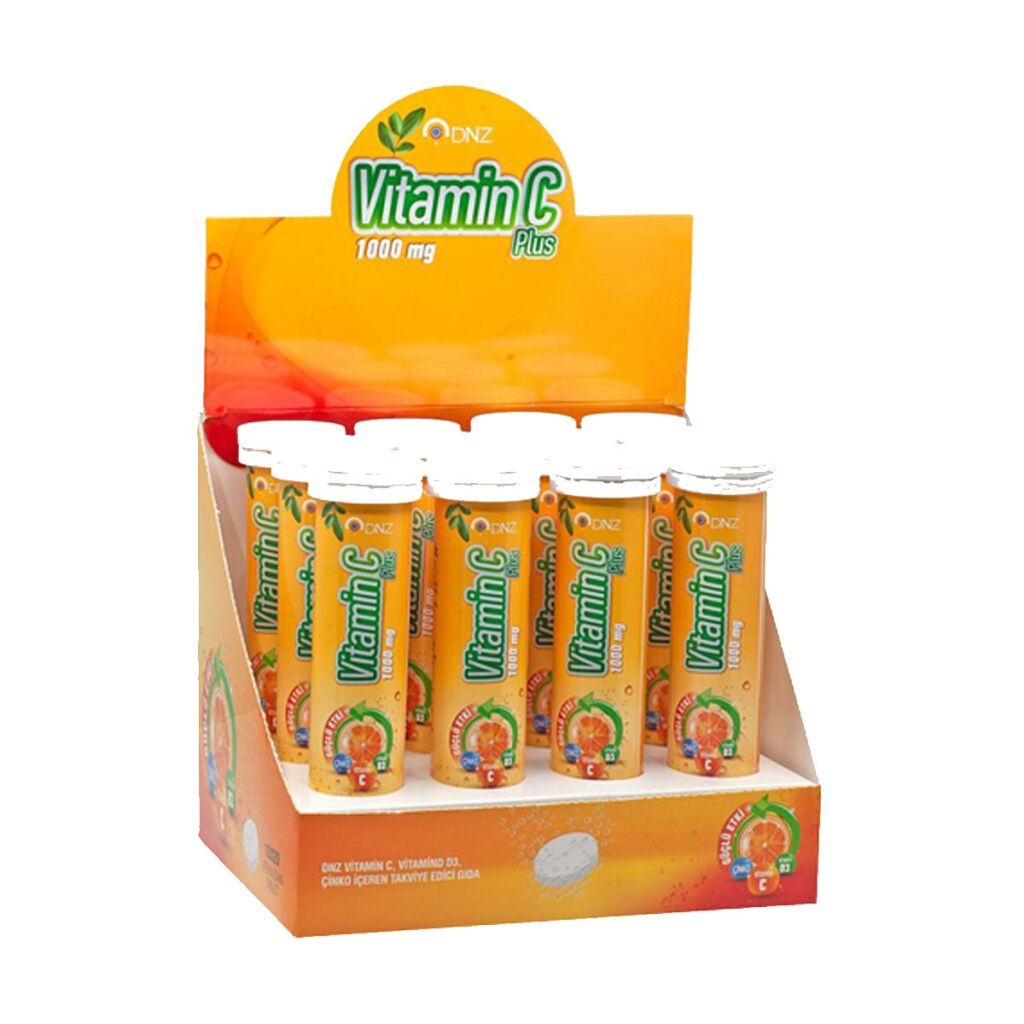 DNZ C Vitamin 20 Efervesan Tablet - 12'li Stant