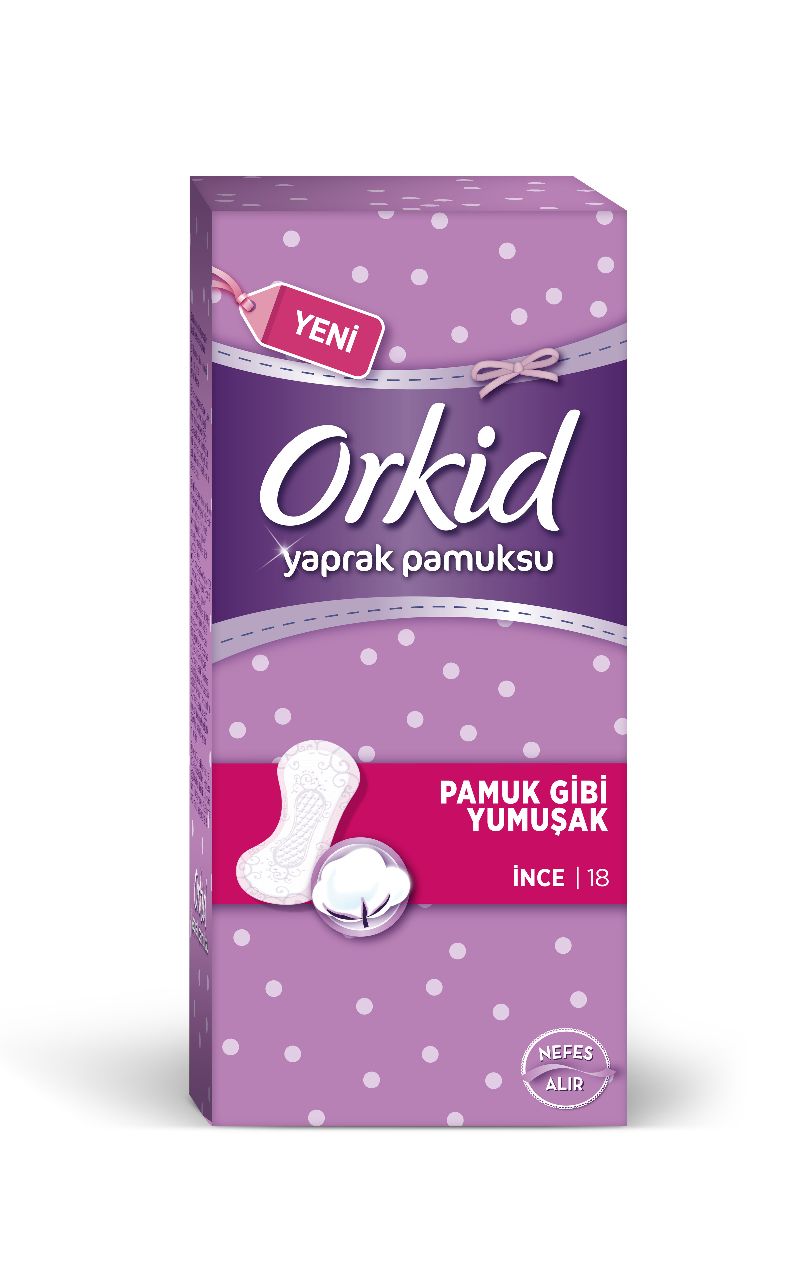 Orkid Gün.Ped Yap.Pam.İnce 18Li