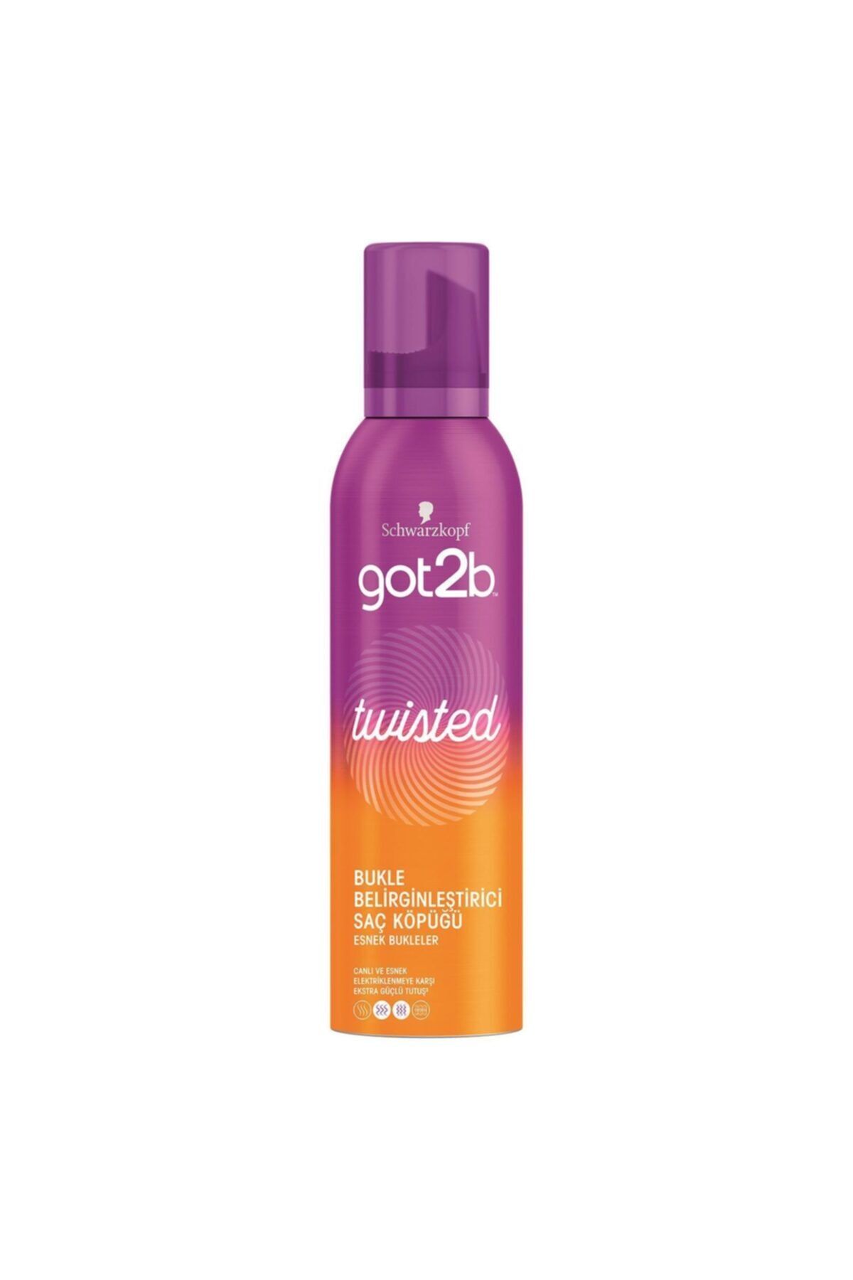 Got2B Twisted Bukle Belirginleştirici Saç Köpüğü Esnek Bukleler 250 ml
