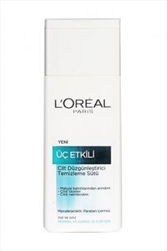 Loreal Üç Etkili Temizleme Sütü Normal Karma Ciltler İçin 200 mL