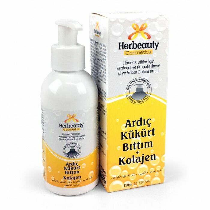 Herbeauty Ardıç Kükürt Bıttım + Kolajen Krem 150ml
