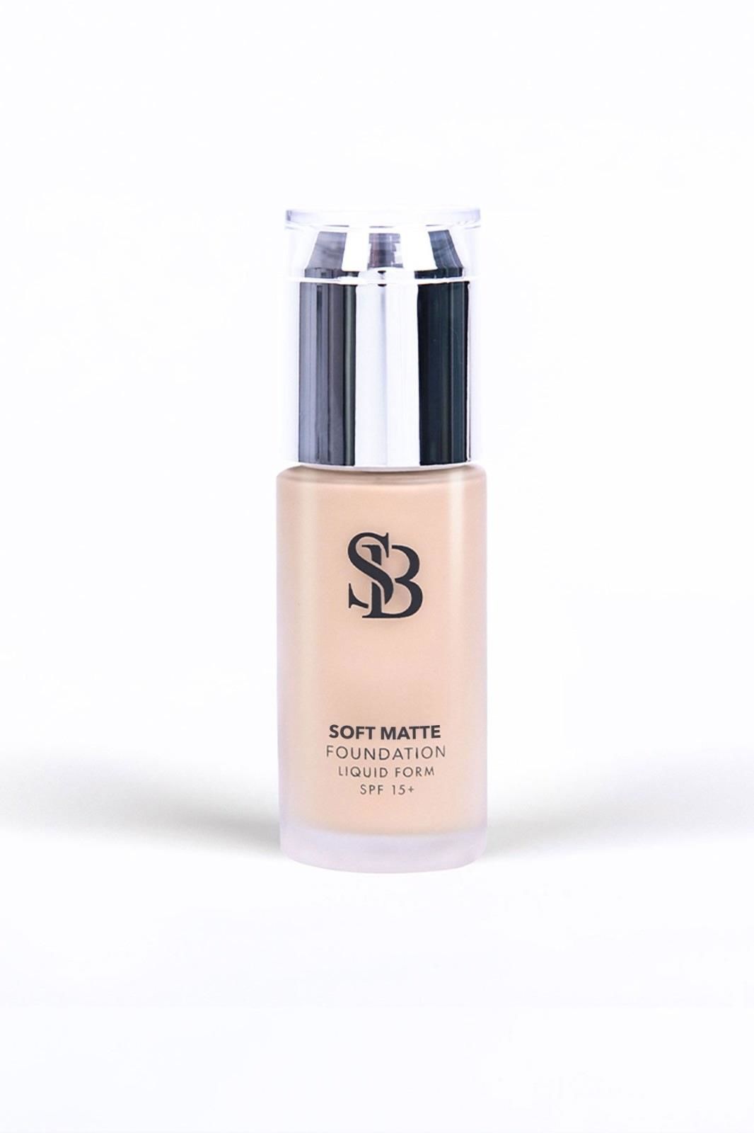 Selin Beauty Soft Matte Fondöten Extra Light SPF15 40 ml