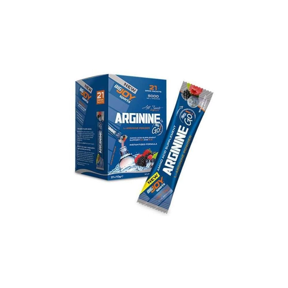 BigJoy Arginine Go! Drink Packets Orman Meyveli
