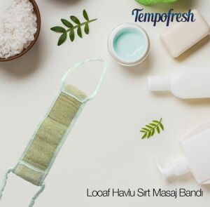 Tempofresh Loofah Kabak Havlu Sırt Masaj Bandı