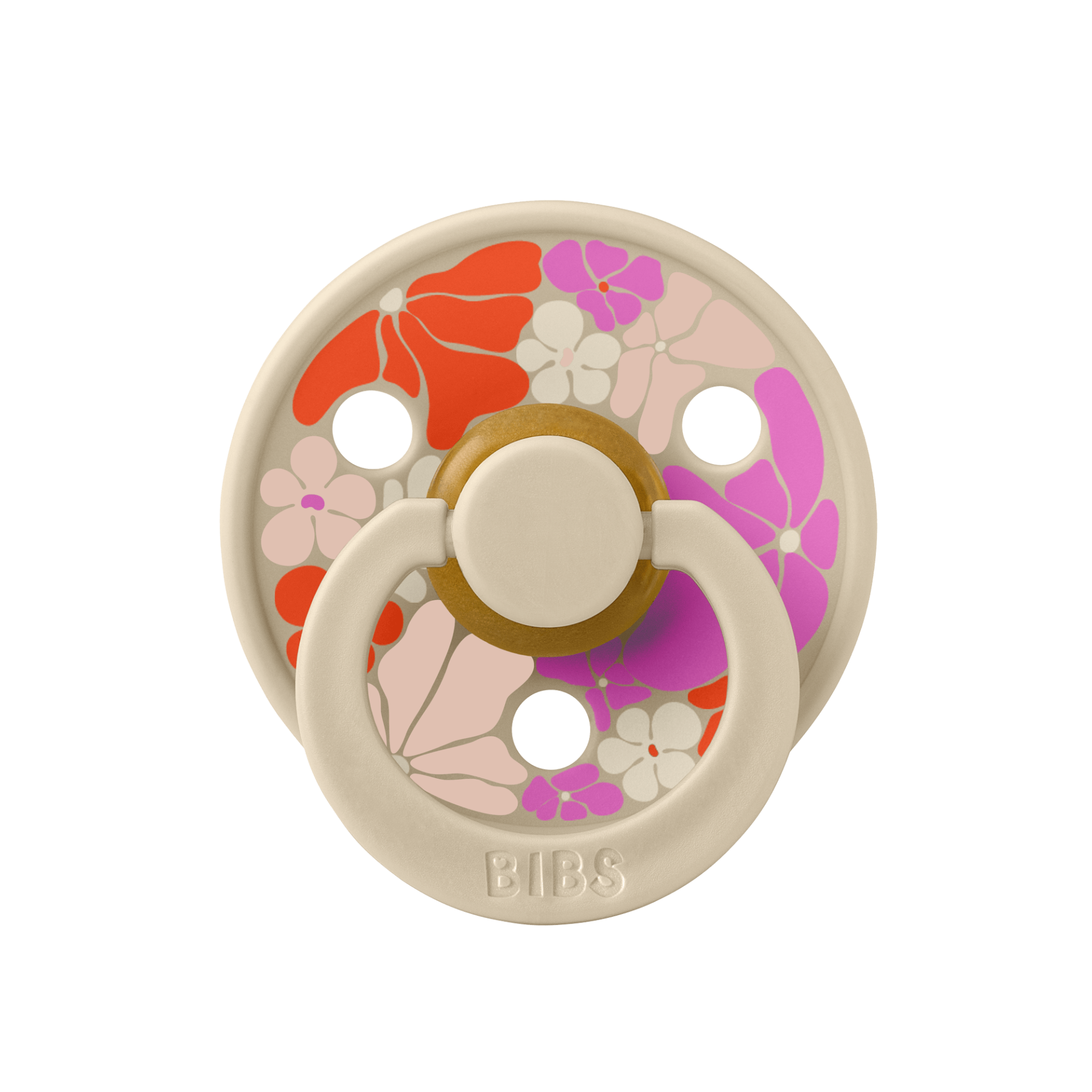 Bibs Studio Colour Flower Child Emzik Vanilla 6-18 Ay