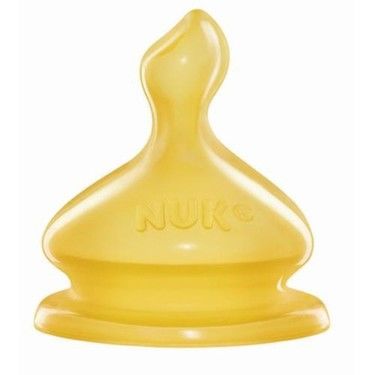 Nuk Kauçuk Orta Delik First Choice Biberon Emziği No: 1
