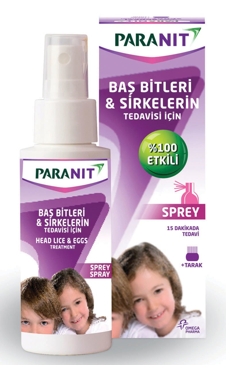 Paranit Anti Bit Spreyi 100 ml Bit ve Sirke Yok Edici