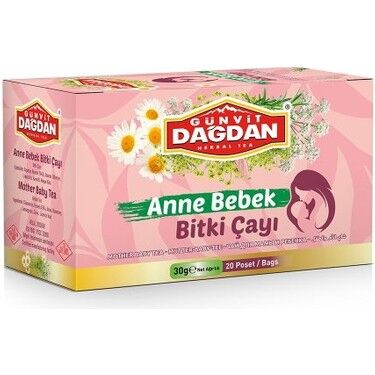 Günvit Dağdan Anne Bebek Bitki Çayı 20 Süzen Poşet
