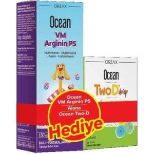 Ocean Wm Şurup 150 ml + Twod Damla 30 ml Hediye