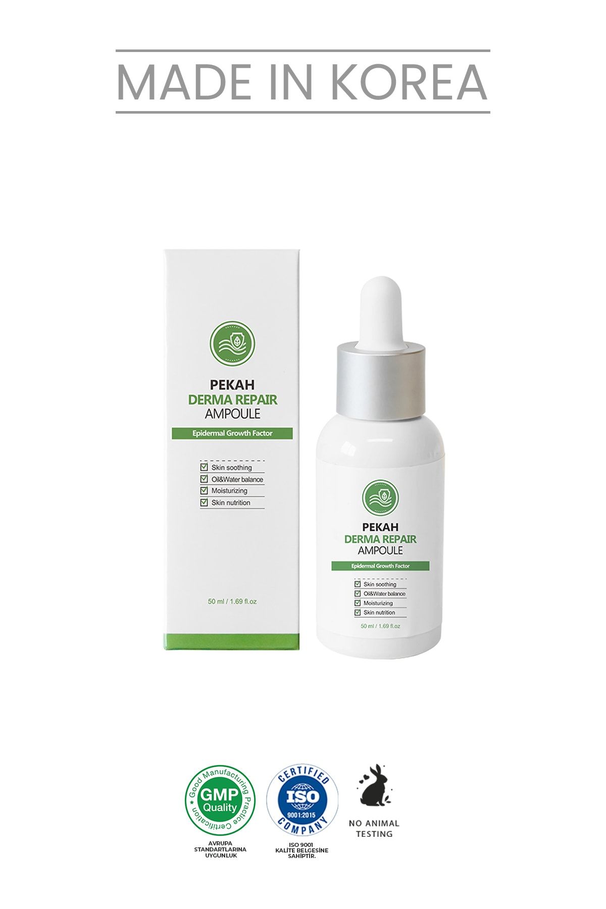 Pekah Peptit İçerikli Yağ Nem Dengesini Düzenleyen Akne Karşıtı Yatıştırıcı Krem 50 ml