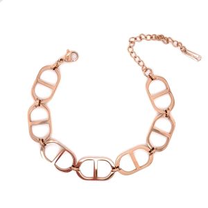 Chn-1009-76 Çelik Bileklik Rose