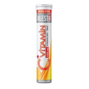 Alesta Sağlık C Vitamini 1000 mg D3 Zink 20 Efervesan Tablet