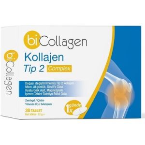 Bi Collagen Tip II Kolajen Multi Complex 30 Tablet