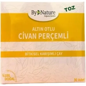 Bynature Altınotlu Civan Perçemli Bitkisel Karışımlı Çay 30 Poşet