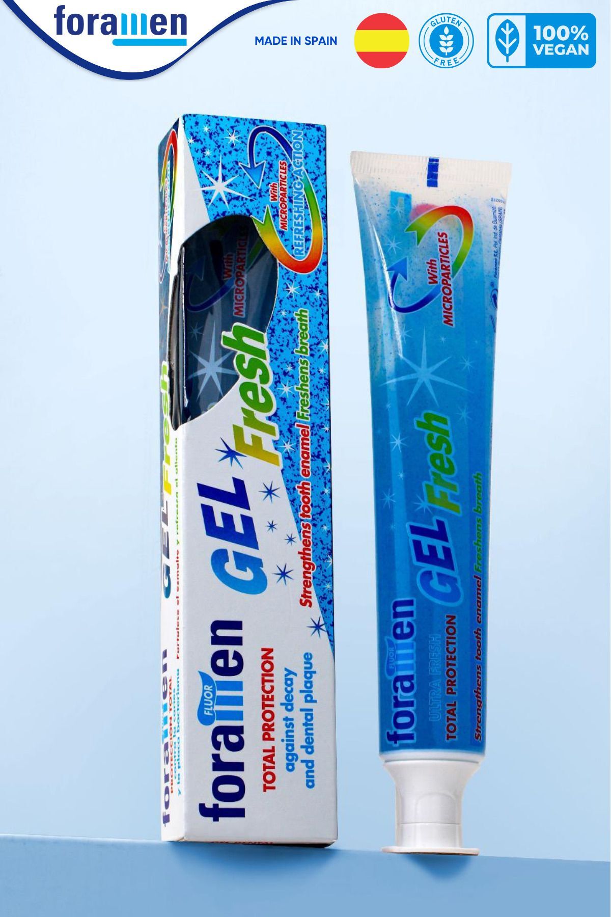 Foramen Nefes Tazeleyici Beyazlatıcı Fresh Diş Jeli 75 ml