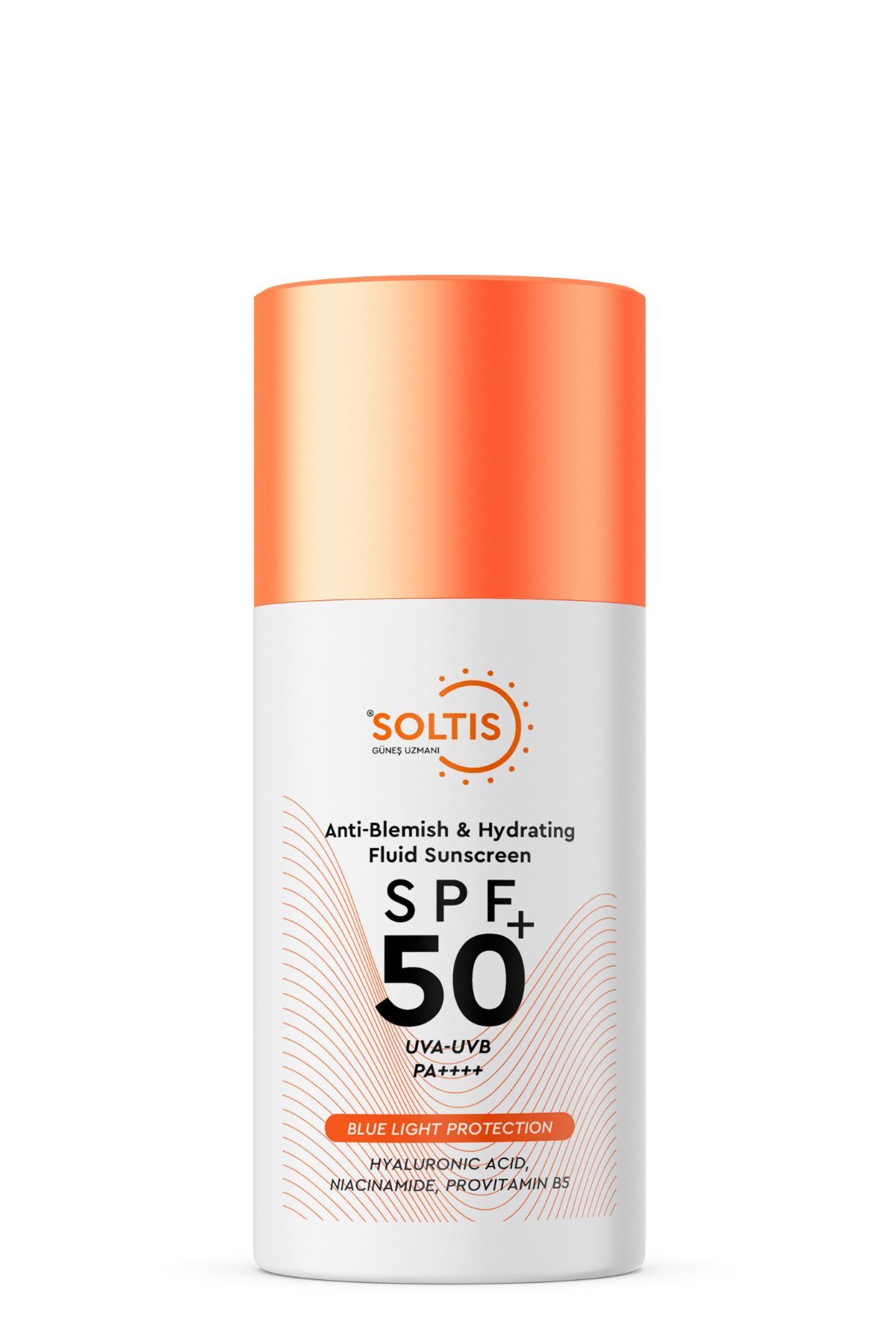 Soltis Leke Karşıtı Ve Nemlendirici Günlük Fluid Güneş Koruyucu Krem Spf50+ Pa++++ 50 ml
