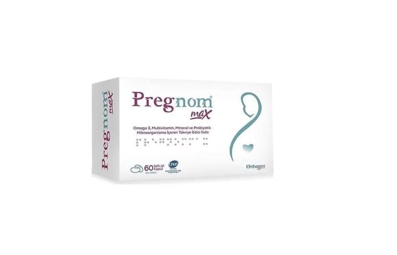 PREGNOM MAX 60 SOFT JEL KAPSUL