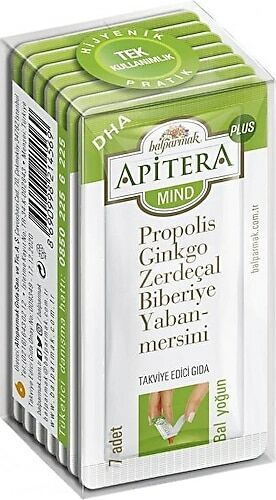 Balparmak Apitera Mind Plus 3'lü 7x7 gr