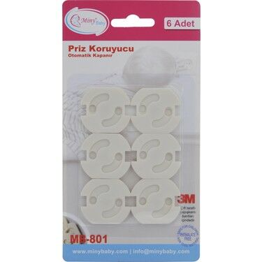 Minybaby Priz Koruyucu 6'lı