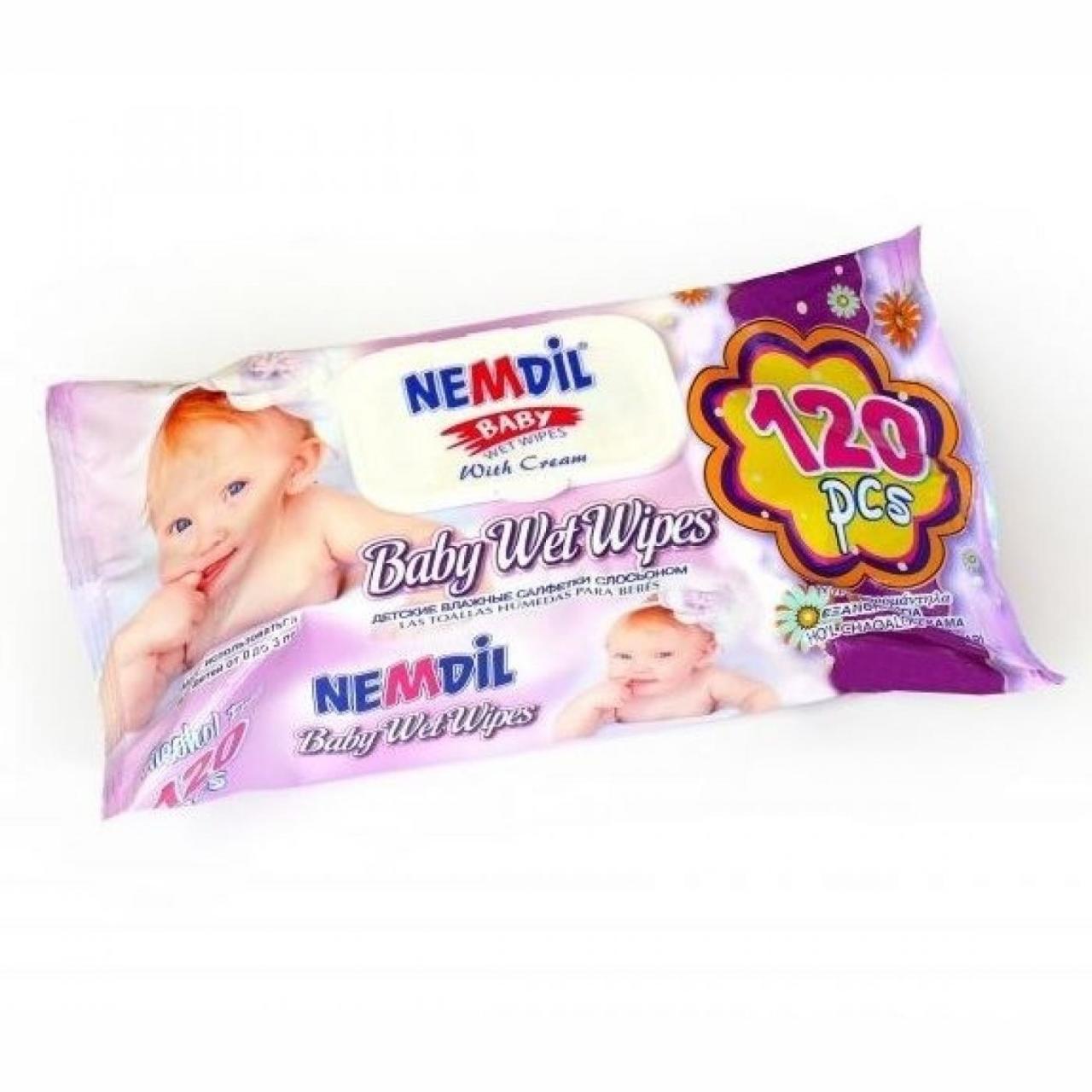 Nemdil Baby Islak Mendil 120'li