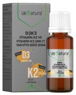 VENATURA D3K2 MENAQUINON 20ML DAMLA