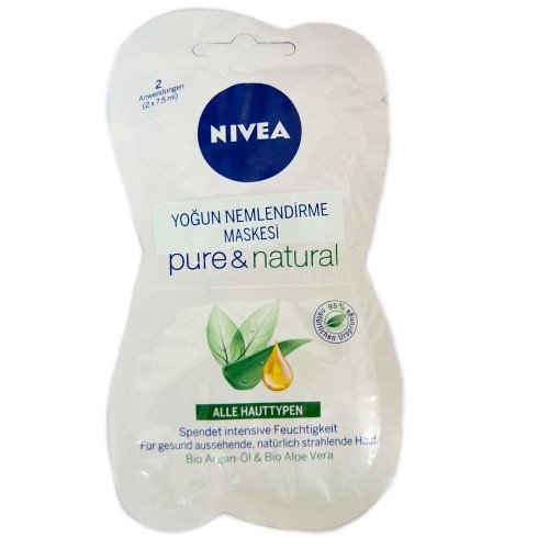 NİVEA VİSAGE MASKE PURE&NATURAL 1