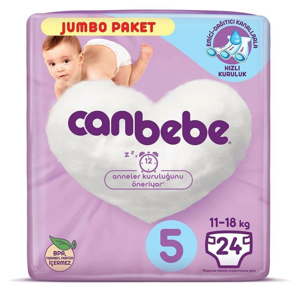 Canbebe Jumbo Paket No: 5 24'lü