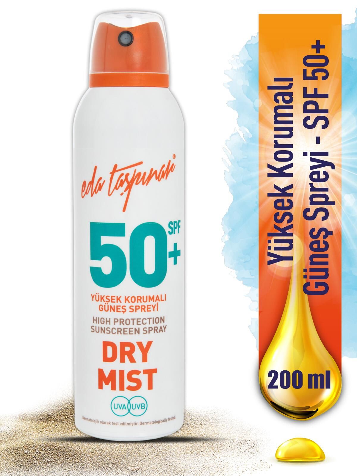 Eda Taşpınar Yüksek Korumalı Güneş Spray Spf-50 200 ml